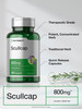Horbäach Scullcap Capsules - 200 Count - Max Potency, Value Size