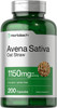 Horbäach Avena Sativa Extract - 200 Capsules - Oat Straw Extract