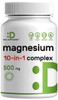 Magnesium Complex 500mg, 240 Veggie Capsules