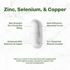 Deal Supplement Zinc 50mg with Selenium + Copper, 240 Capsules, 8 Month Supply