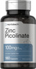 Horbäach Zinc Picolinate 100mg - 180 Capsules