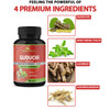 Cona Nature Organic Giloy Guduchi Extract Capsules & Ashwagandha, Licorice, Holy