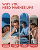NaSeny Magnesium Glycinate Liquid 400mg, High Absorption Magnesium Complex
