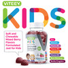 Viteey Kids Multivitamin Gummies with Probiotics