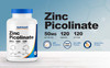 Nutricost Zinc Picolinate 50mg, 120 Vegetarian Capsules