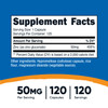 Nutricost Zinc Gluconate 120 Vegetarian Capsules (50mg)