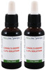 2X 2.2% Lugol's Iodine Solution 2x1 Fl Oz - 2x30 ml