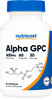 Nutricost Alpha GPC 600mg, 60 Vegetarian Capsules