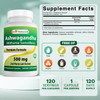 Best Naturals 2 Pack Ashwagandha Capsules for Relaxing Stress and Mood, 500 mg