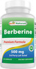 Best Naturals Berberine 500mg 120 Capsules