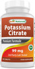Best Naturals Potassium Citrate 99mg 500 Tablets - 3rd Party Lab Tested