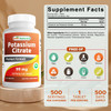 Best Naturals Potassium Citrate 99mg 500 Tablets - 3rd Party Lab Tested