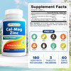 2 Packs - Best Naturals Calcium Magnesium Zinc