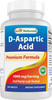 Best Naturals D Aspartic Acid (DAA) 3000mg per Serving