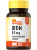 Sundance Iron Supplement Ferrous Sulfate 325mg