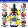 dilib Potassium Magnesium Citrate Supplement, Liquid Magnesium Citrate Drops
