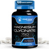 Magnesium Glycinate 750mg - High Absorption Chelated Calm Support