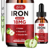 Liquid Iron Supplement for Women & Men Iron Drops Iron Supplements for Anemia