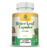 Nature Herbal Life Bitter Leaf Capsules. 750 mg. 60 Count, Natural Herbal