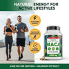 Organic Maca Root Capsules for Women & Men 2400mg per Serving