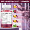 (2 Pack) Iron Gummies Supplement for Women & Men, Iron Supplements for Anemia