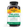 Country Life, Chelated Magnesium 250mg, Supports Bone and Immune Health, Daily