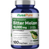 NusaPure Bitter Melon Extract 10,000 mg 180 Vegan Caps (100% Vegetarian