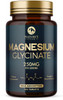 Magnesium Glycinate Supplement 250mg - 100% Chelated & Purified