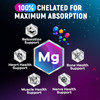 Magnesium Glycinate Supplement 250mg - 100% Chelated & Purified