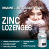 Bronson Zinc Lozenges Antioxidant & Immune Support Supplement Lemon Flavored