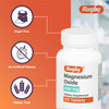 Rugby Magnesium Oxide 400 mg Tablets - Dietary Supplement - 120 Count (3 Pack)