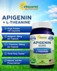 aSquared Nutrition Apigenin 50mg & L-Theanine 200mg