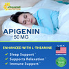 aSquared Nutrition Apigenin 50mg & L-Theanine 200mg