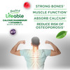 Lifeable Calcium Magnesium Zinc with Vitamin D3 Gummies