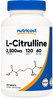Nutricost L-Citrulline 2500mg Per Serving, 60 Servings, 1250mg Per Tablet, 120