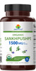 Brieofood Organic Sankhpushpi 1500mg, 45 Servings, Vegetarian, Gluten Free, 90