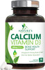 Calcium Supplement 1200 mg - with Vitamin D3 for Best Absorption