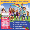 Magnesium Gummies for Kids - Magnesium Citrate + Vitamin B6 & D3