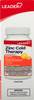 Leader Zinc Cold Therapy Chewable Tablets, Non-Drowsy Homeopathic Zinc