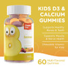 Zahler Yummy Kids Calcium Gummies - Kids Calcium Vitamin D Gummies