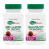 NaturesPlus Herbal Actives ImmunActin - 60 Zinc Lozenges, Pack of 2