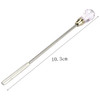 Beaute Galleria 3 Pieces Nail Art Stirring Rod DIY Tools Spoon Spatula Needle Stick for Powder Liquid Glue Rhinestone Acrylic UV Gel Mixing Manicure