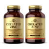 Solgar Chelated Zinc - 250 Tablets, Pack of 2