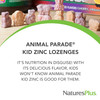 NaturesPlus Animal Parade KidZinc, Tangerine Flavor