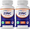 Vitamatic Zinc 50mg as Zinc Gluconate 120 Count