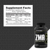 NutraBio ZMA Supplements for Men & Women- Zinc Magnesium Supplements to Support