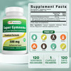 Best Naturals Gymnema Sylvestre Extract 500 mg 120 Vegetarian Capsules