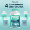 4-in-1 Calcium Supplements for Women and Men