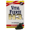 Vital Fuerte H3, Vitamins and Minerals, Antioxidant, 30 Capsules, Blister