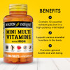 MASON NATURAL Mini Multi Vitamins with Iron, Vitamins A, C, D, E, B1, B2, B3